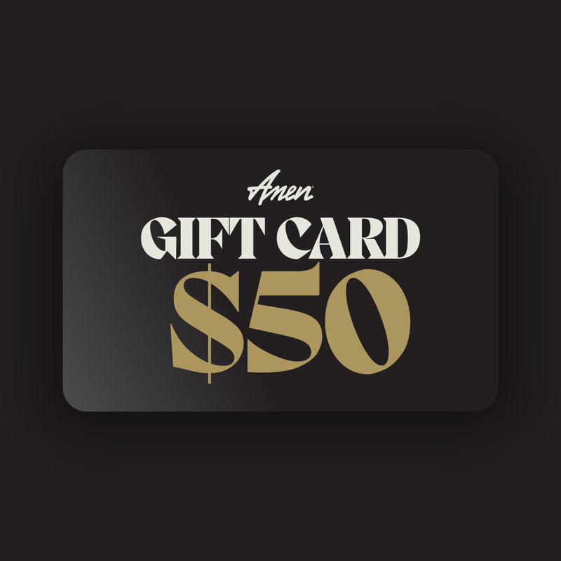 NUEVO - Amen gift card $50 / $75 / $100